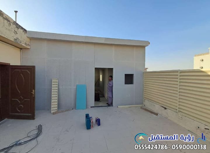 مقاول بناء ملاحق ساندوتش بانل بالسعودية
